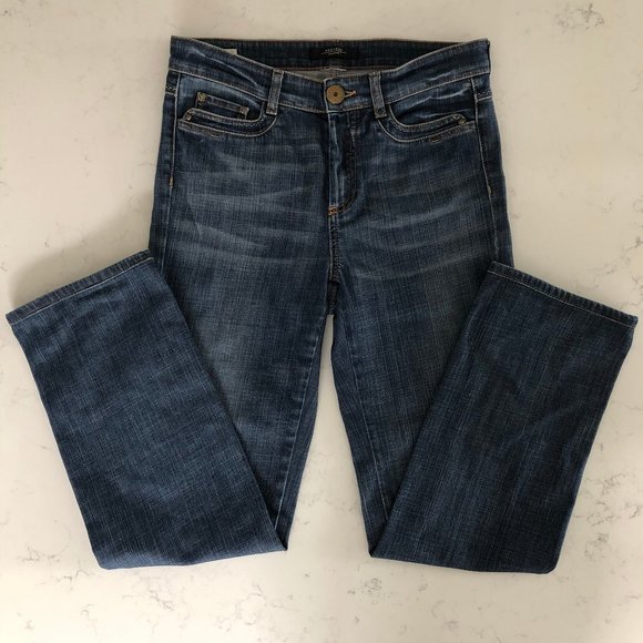 MaxMara Denim - MaxMara Weekend Classic 5 Pocket FITW1 Stretch Mid Rise Denim Jeans Blue Sz 8